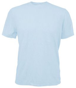 Hempiness Organic Everyday Hemp T-Shirt - Sky Blue