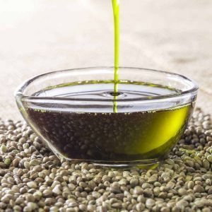 Hempiness Organic Hemp Seed Oil - Pouring