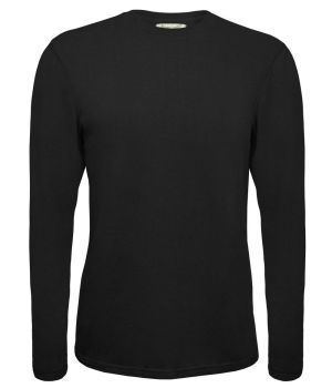 Hempiness Long-Sleeve T-Shirt - Obsidian Black