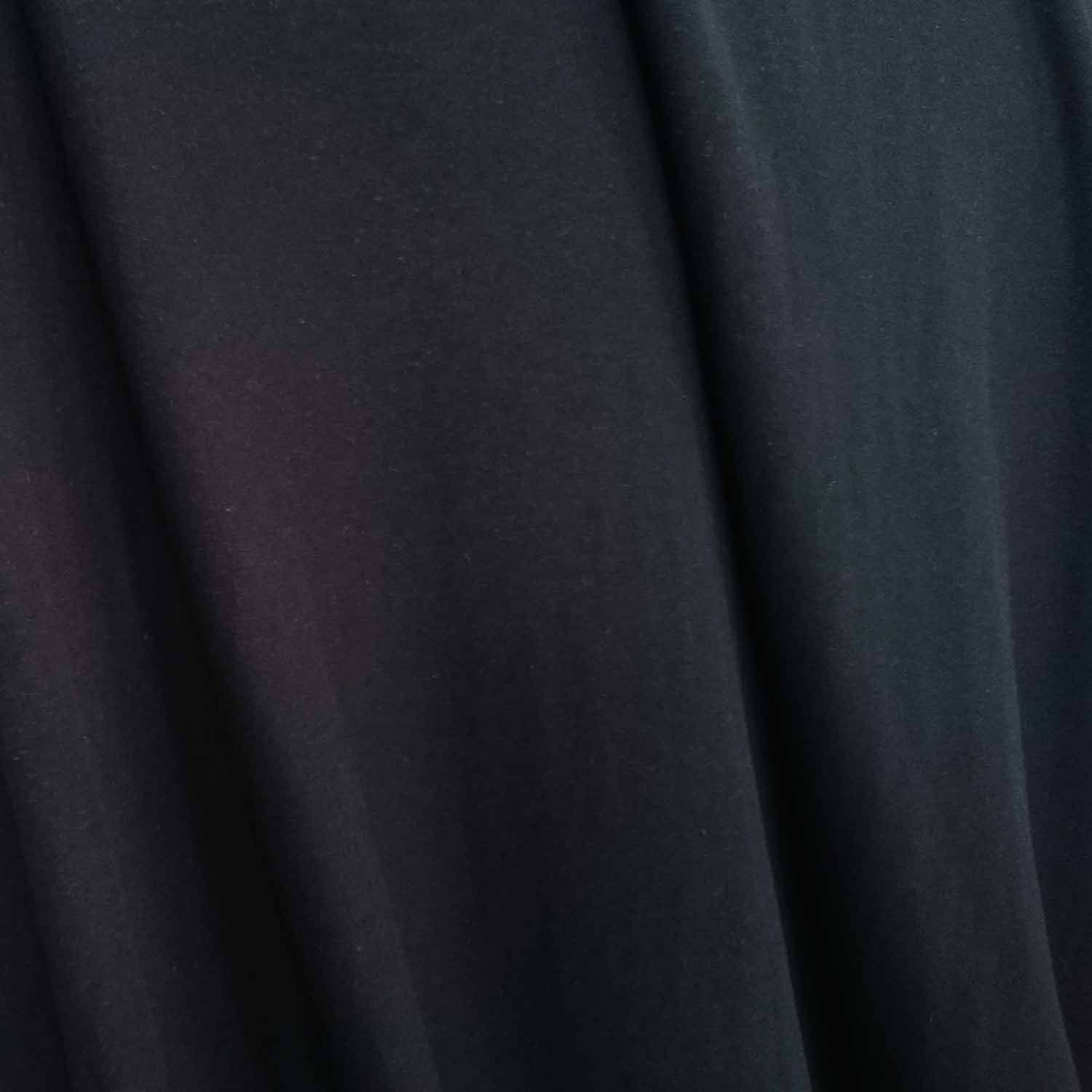 Hemp & Lycra Jersey 220g - Black