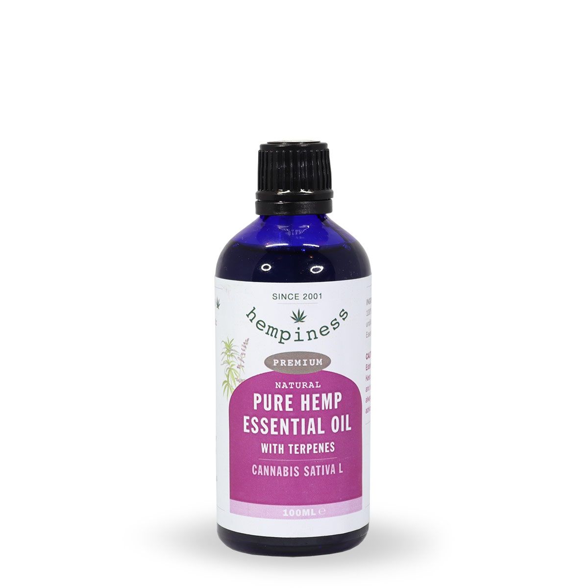 Hempiness Natural Pure Hemp Essential Oil - 100ml