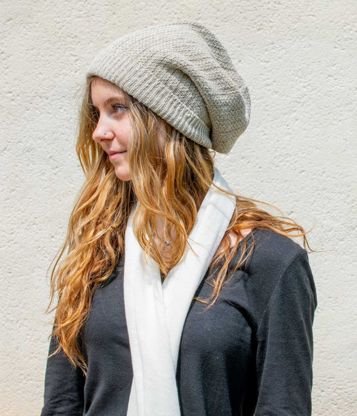 Hempiness Organic Pure Hemp Slouch Beanie Hat