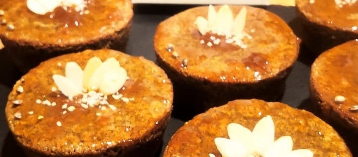 Hempiness Bakes; Gluten & Dairy Free Orange Almond Hemp Cakes